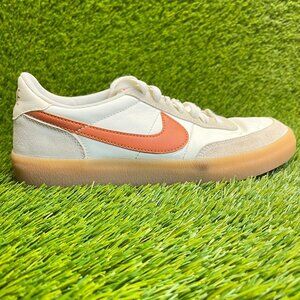 Nike Killshot 2 Mens Size 8 Cream Sail Orange Athletic Leather Shoes Sneakers